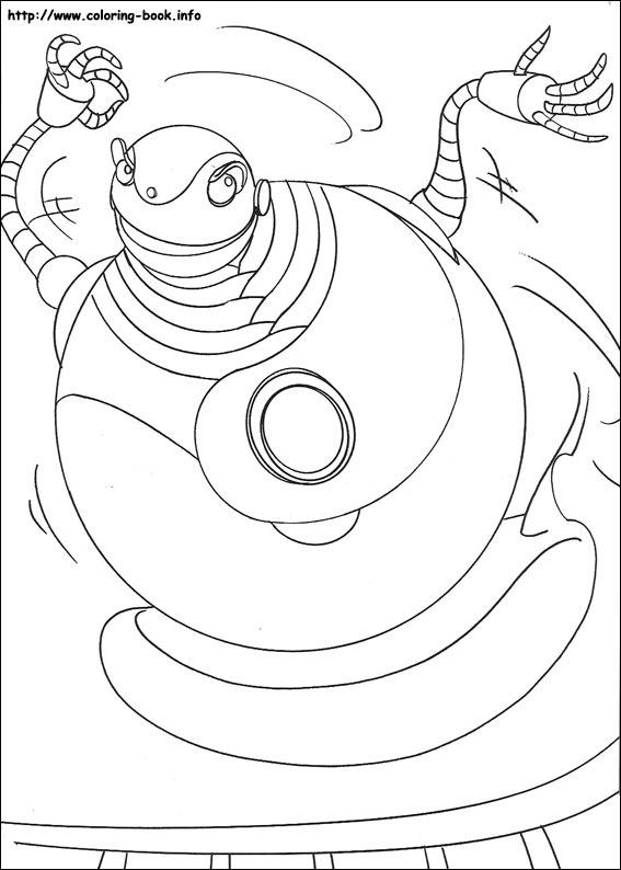Roboty kolorowanki
